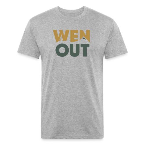 WenOut Logo (dark) - Unisex Poly/Cotton T-Shirt