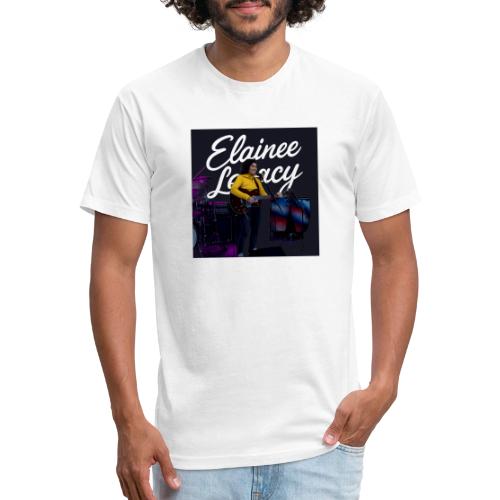 Elainee Live in Asheville NC - Men’s Fitted Poly/Cotton T-Shirt