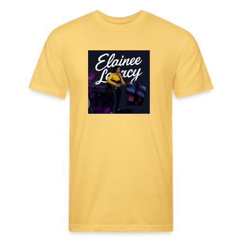 Elainee Live in Asheville NC - Men’s Fitted Poly/Cotton T-Shirt