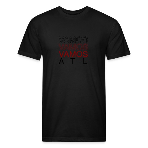 Vamos, Vamos ATL - Fitted Cotton/Poly T-Shirt by Next Level