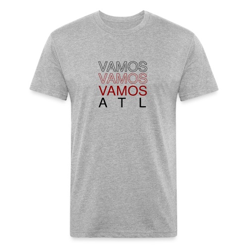 Vamos, Vamos ATL - Men’s Fitted Poly/Cotton T-Shirt