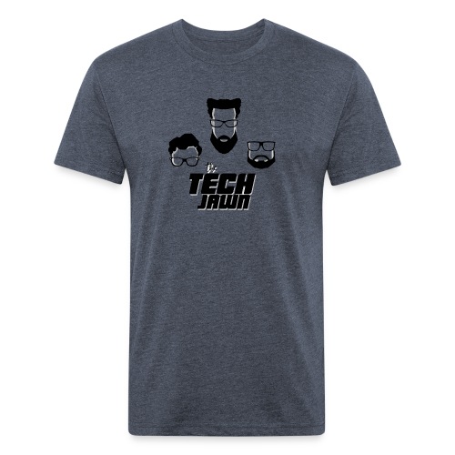 The Tech Jawn - Men’s Fitted Poly/Cotton T-Shirt