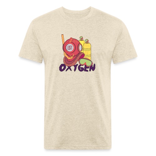 OXYGEN- ROBYN FERGUSON - Fitted Cotton/Poly T-Shirt by Next Level