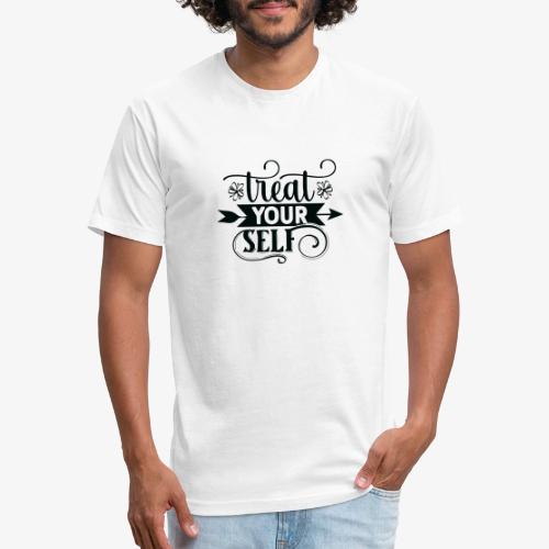 Treat Yourself - Men’s Fitted Poly/Cotton T-Shirt
