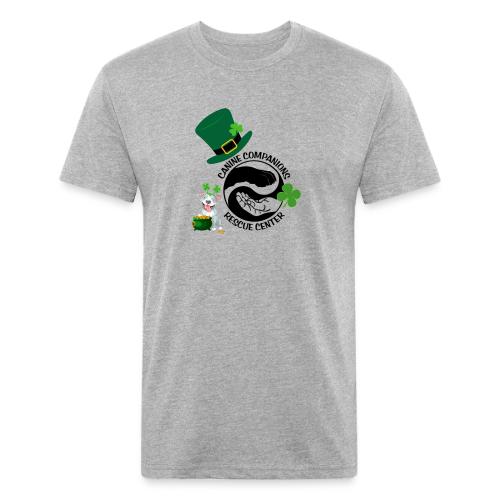CCRC St Patty s Day - Men’s Fitted Poly/Cotton T-Shirt