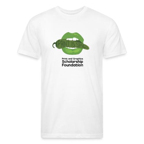 2024 T-Shirt Contest College Winner Print is Spicy - Unisex Poly/Cotton T-Shirt