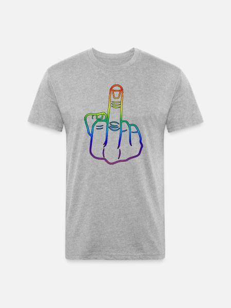 Small Gesture - Unisex Poly/Cotton T-Shirt - heather gray