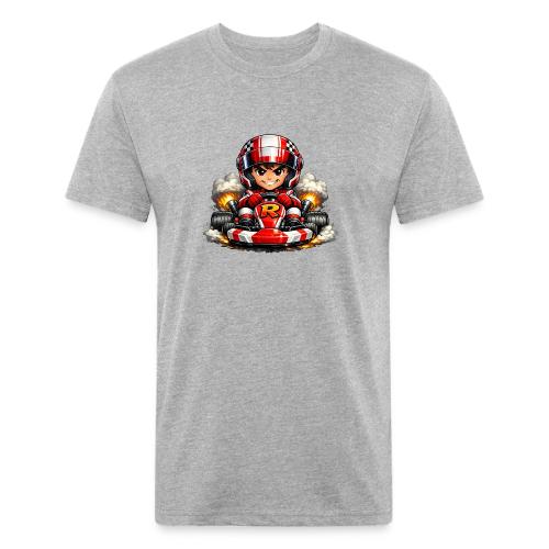 Carcadelogoracerfront - Unisex Poly/Cotton T-Shirt