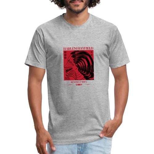 Red Ripple - Unisex Poly/Cotton T-Shirt