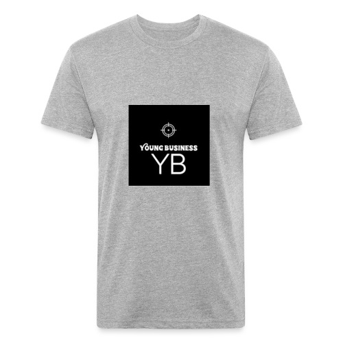 Young Business Hoodie - Men’s Fitted Poly/Cotton T-Shirt