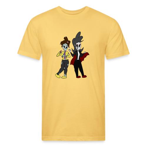 Vampire Coll and Zombie Dersy - Unisex Poly/Cotton T-Shirt