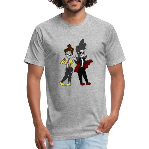 Vampire Coll and Zombie Dersy - Unisex Poly/Cotton T-Shirt