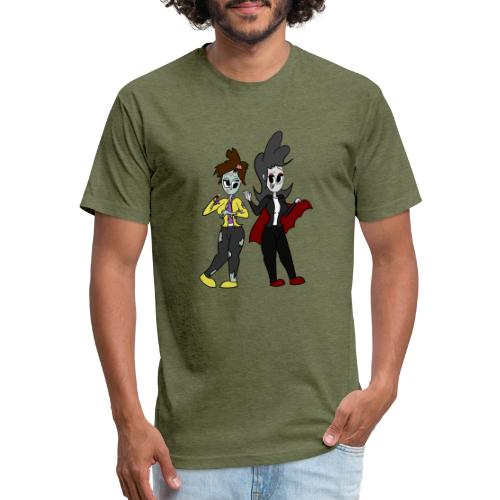 Vampire Coll and Zombie Dersy - Unisex Poly/Cotton T-Shirt