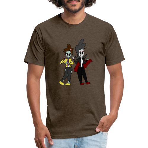Vampire Coll and Zombie Dersy - Unisex Poly/Cotton T-Shirt