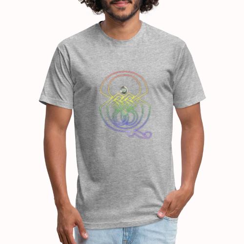 disco rainbow - Unisex Poly/Cotton T-Shirt