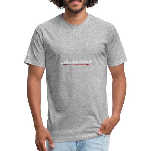 C.Strong Bloodline Logo (White) - Unisex Poly/Cotton T-Shirt