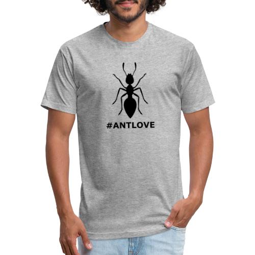 #ANTLOVE - Men’s Fitted Poly/Cotton T-Shirt
