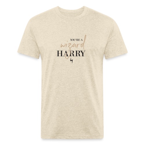 Yer A Wizard Harry - Men’s Fitted Poly/Cotton T-Shirt