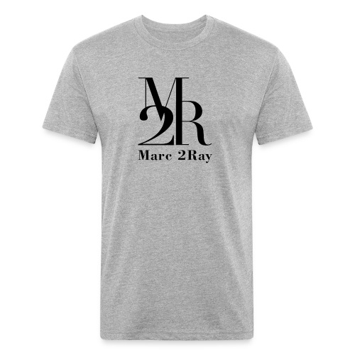Marc 2Ray Logo - Fitted Cotton/Poly T-Shirt by Next Level
