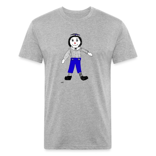 Raggedy Andy - Men’s Fitted Poly/Cotton T-Shirt