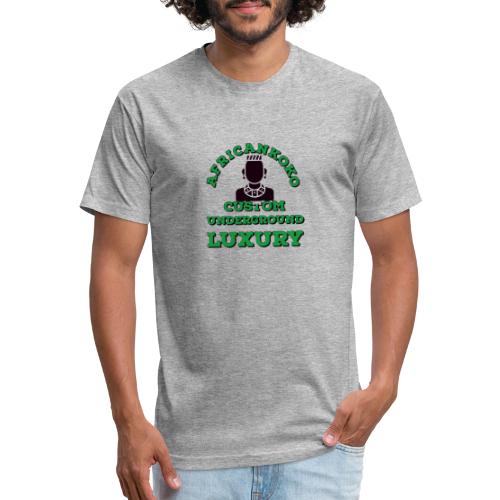 Africantshirt.com - Fitted Cotton/Poly T-Shirt by Next Level
