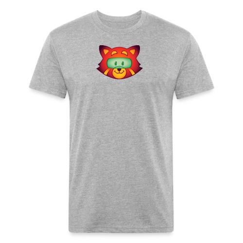 Foxr Head (no logo) - Unisex Poly/Cotton T-Shirt