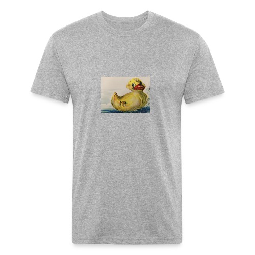 duck tears - Men’s Fitted Poly/Cotton T-Shirt