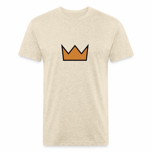 the crown - Men’s Fitted Poly/Cotton T-Shirt