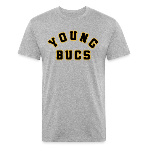 Young bucs - Fitted Cotton/Poly T-Shirt by Next Level