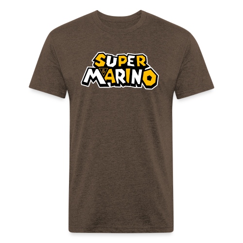 Super Marino - Men’s Fitted Poly/Cotton T-Shirt