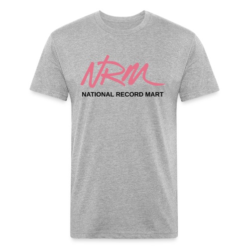 NRM (Light) - Fitted Cotton/Poly T-Shirt by Next Level