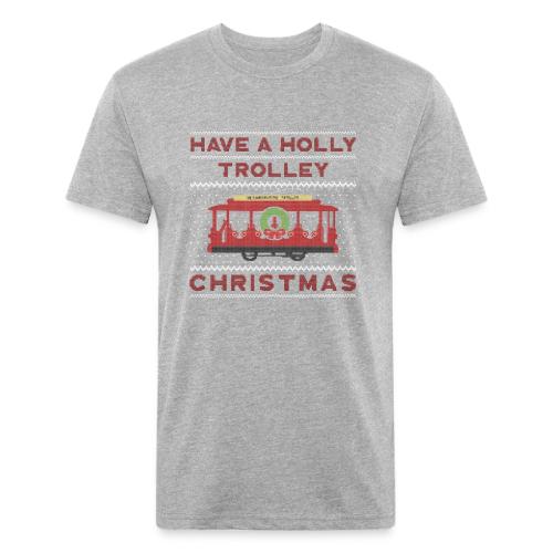 holly trolley - Unisex Poly/Cotton T-Shirt