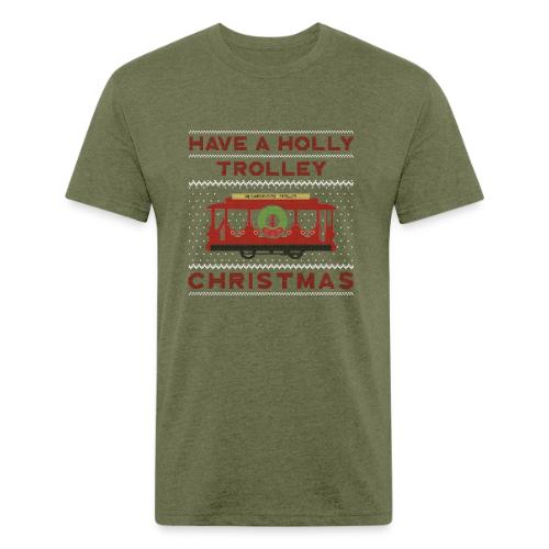 holly trolley - Unisex Poly/Cotton T-Shirt
