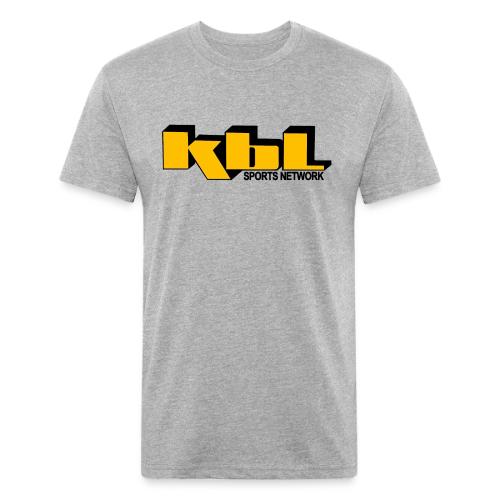 KBL Sports Network - Pittsburgh - Men’s Fitted Poly/Cotton T-Shirt