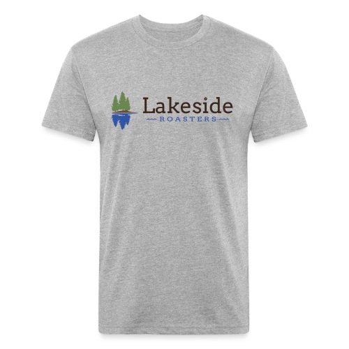 Lakeside Roasters Fanparel - Men’s Fitted Poly/Cotton T-Shirt