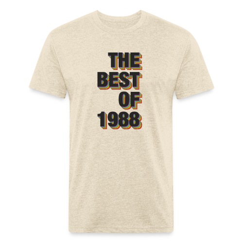 The Best Of 1988 - Men’s Fitted Poly/Cotton T-Shirt
