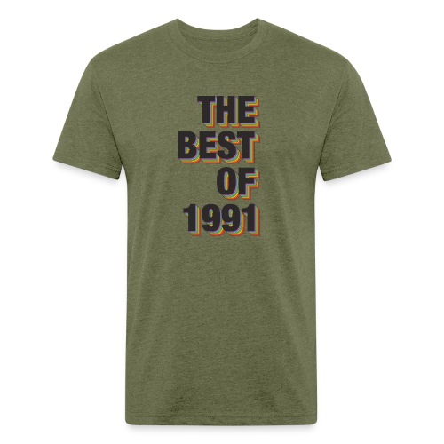 The Best Of 1991 - Men’s Fitted Poly/Cotton T-Shirt