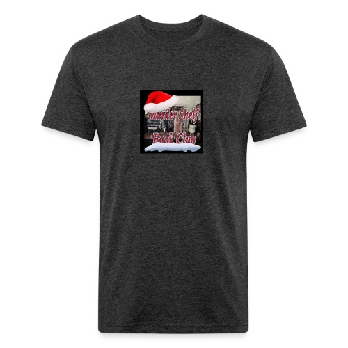 Murder Bookie Christmas! - Fitted Cotton/Poly T-Shirt by Next Level