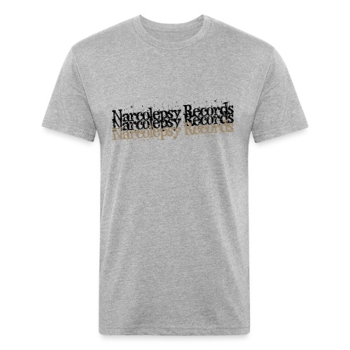 Narcolepsy Records Logo/Triplet - Fitted Cotton/Poly T-Shirt by Next Level