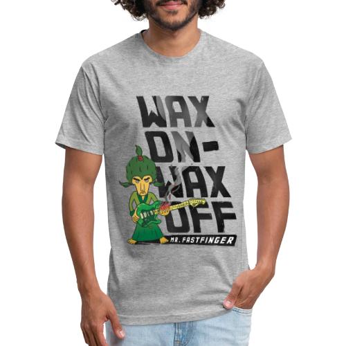 Wax on - Mr. Fastfinger - Unisex Poly/Cotton T-Shirt