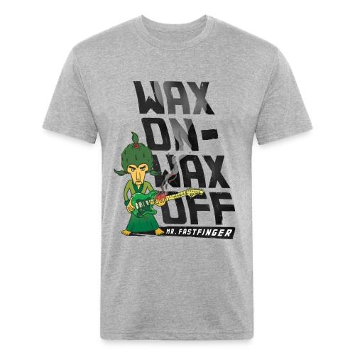 Wax on - Mr. Fastfinger - Unisex Poly/Cotton T-Shirt