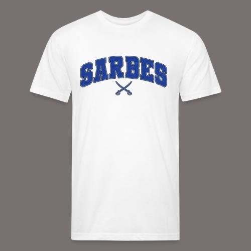 Sarbes - Blue & Gold - Unisex Poly/Cotton T-Shirt
