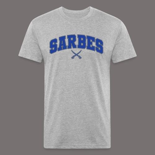Sarbes - Blue & Gold - Unisex Poly/Cotton T-Shirt
