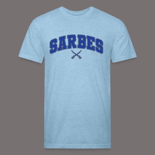 Sarbes - Blue & Gold - Unisex Poly/Cotton T-Shirt