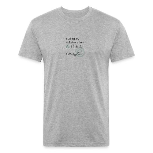 Fueled by Caffeine Light - Unisex Poly/Cotton T-Shirt
