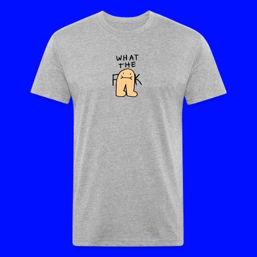 What The Bert, Black Outline (tshirts & handbags) - Unisex Poly/Cotton T-Shirt