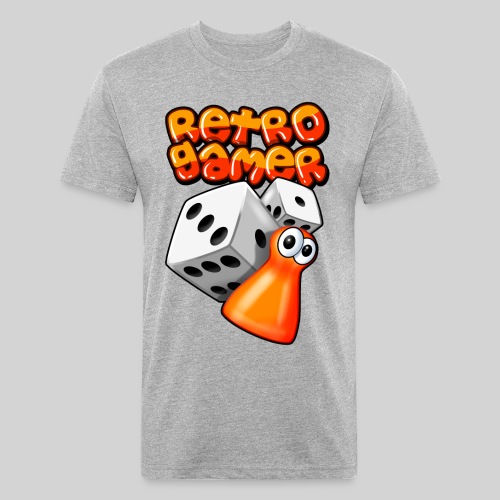 RetroGamer - Men’s Fitted Poly/Cotton T-Shirt