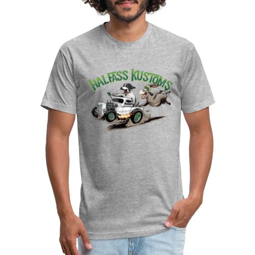 '37 Ford Hot Rod Pickup - Men’s Fitted Poly/Cotton T-Shirt