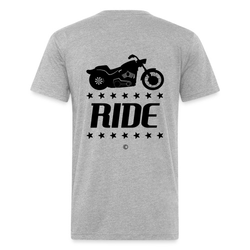 RIDE Cruiser - Fitted Cotton/Poly T-Shirt by Next Level