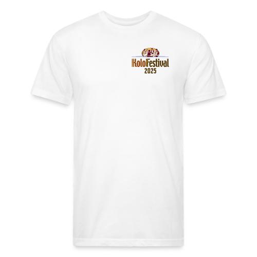 Kolo 2025 With Back (in blue) - Unisex Poly/Cotton T-Shirt